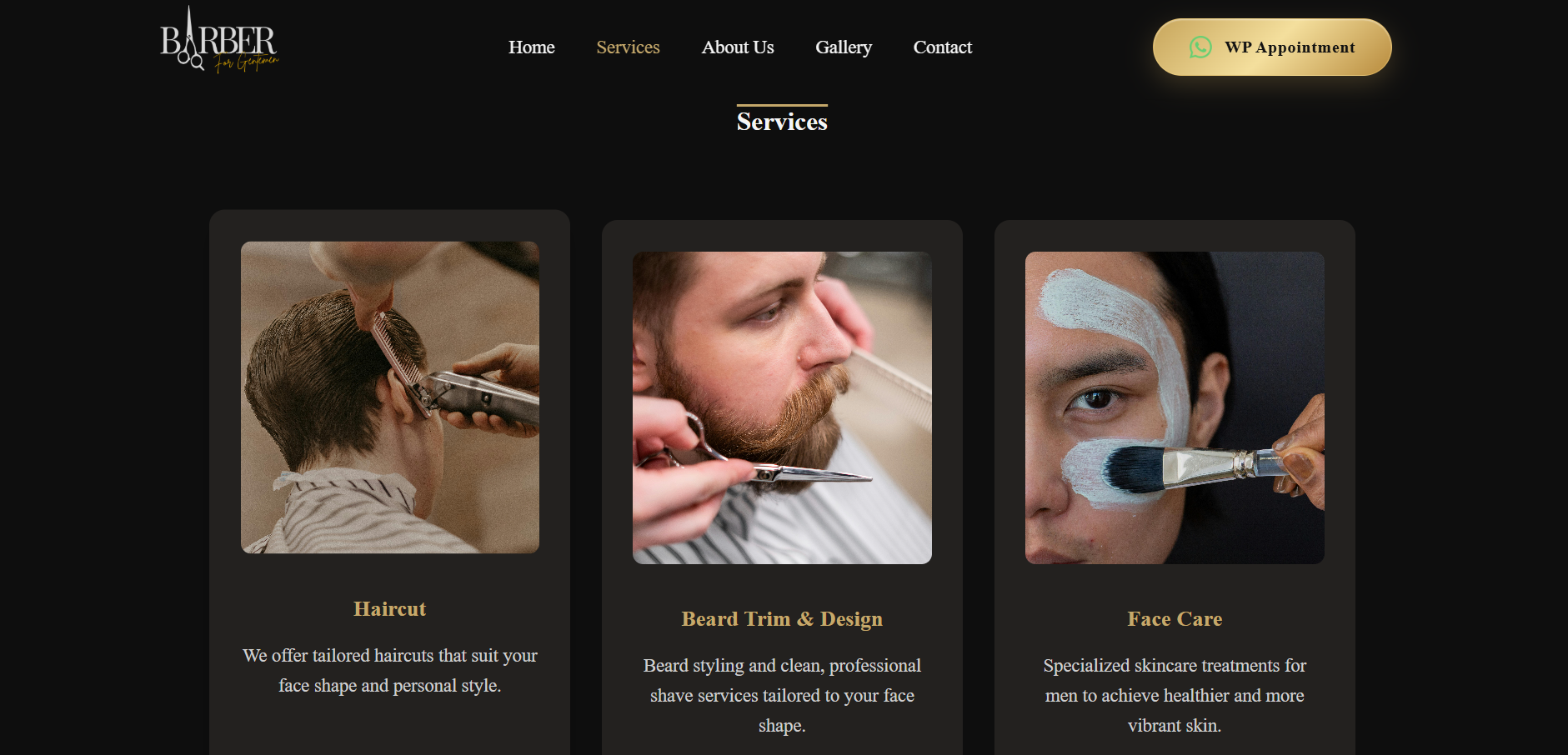 Services Page