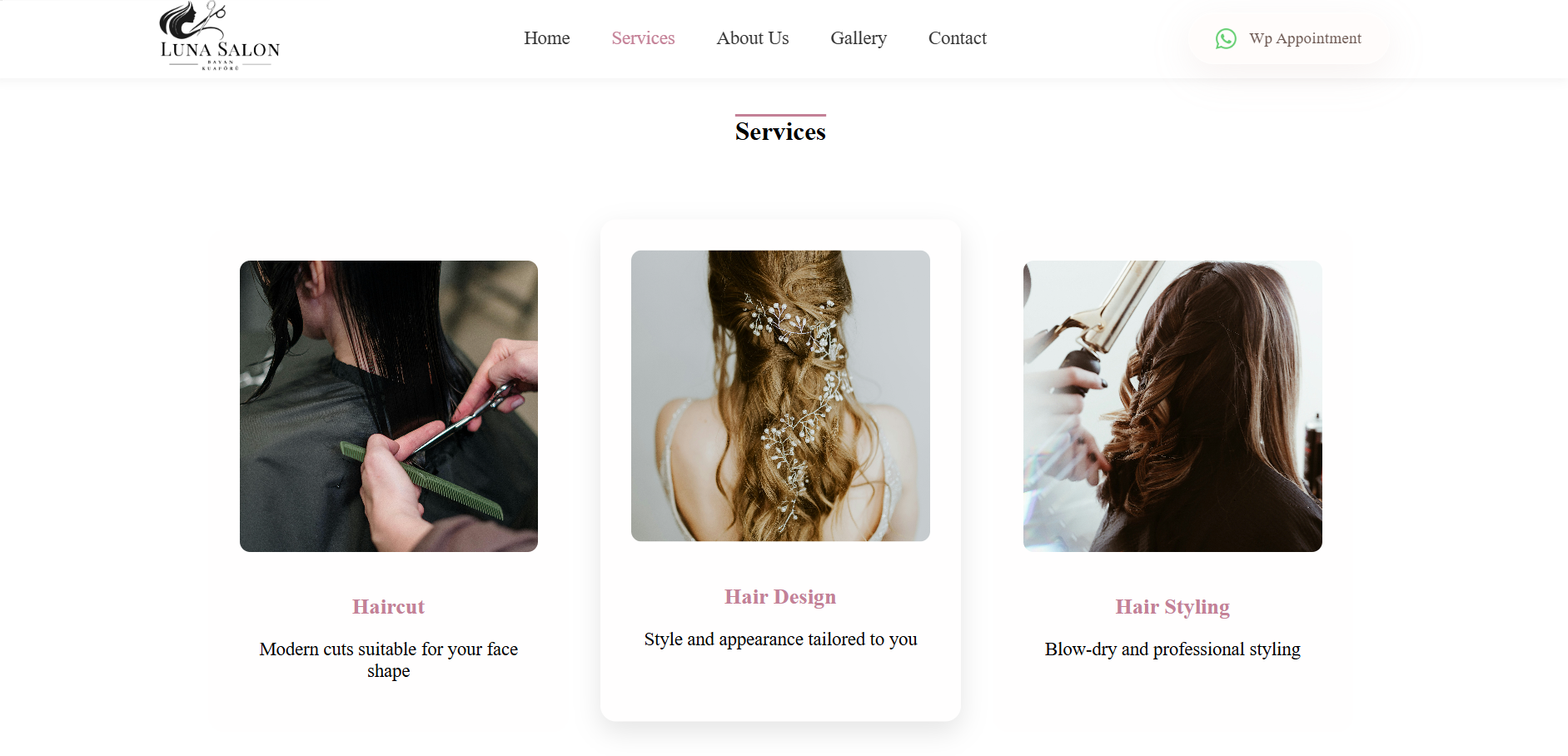 Services Page